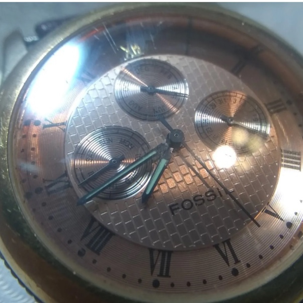 1995 RARE FOSSIL CHRONOGRAPH WATCH BQ-8426 - Picture 2 of 6